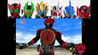 Kamen rider OOO tajador combo [upl. by Kenay]