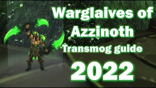 How To Get The Warglaives Of Azzinoth Appearance  Transmog Guide  World of Warcraft [upl. by Ainak]