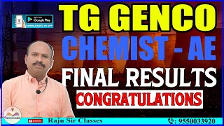 TG GENCO 1 1 CHEMIST AND AE SELECTION LIST CONGRATULATIONS [upl. by Valentino404]