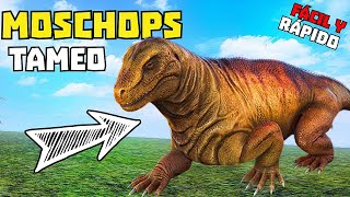 CÓMO TAMEAR un MOSCHOPS en Ark FÁCIL y RÁPIDO Ark Mobile [upl. by Nosneb533]