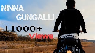 Ninna Gungalli  ftHarsha Gonal  Breakup Cover song Canon200d ninnagungalli [upl. by Hgielsel856]