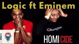 Logic Homicide ft Eminem  HE’S INVITED TO THE COOKOUT 😩🔥 [upl. by Cathee]