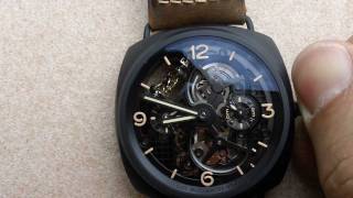 Panerai Radiomir Tourbillon GMT quotLo Scienziatoquot PAM00350 [upl. by Samuelson]