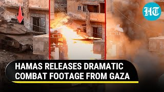 Hamas Fighters Surprise Israeli Forces In Gazas Khan Younis With PointBlank RPG Hits  Watch [upl. by Eylrahc]