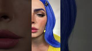 Coraline Halloween Makeup Details [upl. by Frasier]