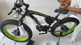 Unboxing  GOGOBEST GF700 1000W Motor Max 50KMH 48V 175AH 26 Inch Electric Bike [upl. by Drofyar482]