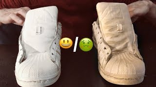 TUTO  COMMENT NETTOYER SES CHAUSSURES EFFICACEMENT [upl. by Freedman]