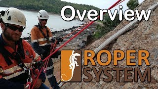 Roper System overview  Working at Heights lifeline system [upl. by Lyall]