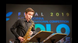 VALENTIN KOVALEV  FINAL ROUND  VI ANDORRA INTERNATIONAL SAXOPHONE COMPETITION 2019 [upl. by Kemble]