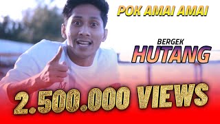 BERGEK  POK AMAI AMAI  HUTANG  Floor88  Official Music Video [upl. by Aititil]