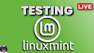 🔴 Linux Mint EDGE for gaming live install  optimization [upl. by Jeconiah859]