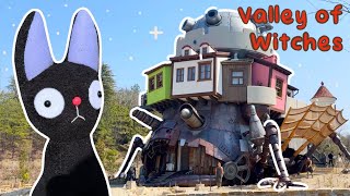 howls moving castle grand opening at valley of witches ghibli park ♡ japan vlog 2024 ♡ ジブリパーク魔女の谷 [upl. by Naujit935]