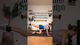 NUESTRA RUTINA DE FULLBODY reto fit en 6 semanas  Y allá vamos 💪🏻 fitencasa ejercicio fit [upl. by Eecal]