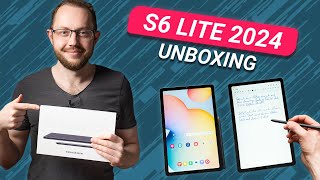 Samsung Galaxy Tab S6 Lite 2024 Edition Unboxing amp Hands On [upl. by Heilman504]