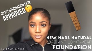 NEW NARS Natural Radiant Longwear Foundation Review  16Hrs WEAR TEST  KAISERCOBY [upl. by Delahk]