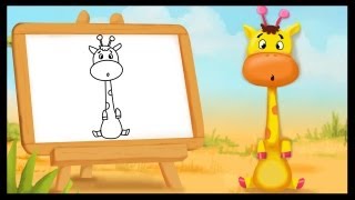 Comment dessiner une girafe [upl. by Niuqauj]