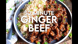 30 Minute Ginger Beef [upl. by Occir]