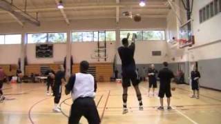 October 02 2010  Miami Heat Training Camp Hurlburt Field Practice Day 5 Drills [upl. by Rriocard348]