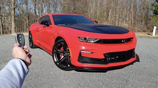 2022 Chevrolet Camaro 2SS 1LE Manual Start Up Exhaust POV Test Drive and Review [upl. by Alikahs]