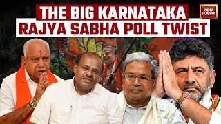 Rajya Sabha LIVE Rajya Sabha Election In Karnataka LIVE Karnataka Congress News Rajya Sabha Polls [upl. by Ahsenra]