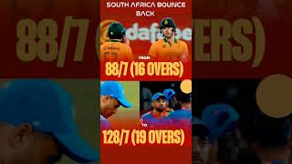 SA win agaist India 2nd T20  cricket Short  Ind vs Sa [upl. by Sedrul]