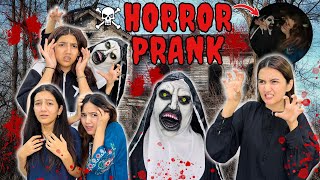 Scary Horror prank on my family  finally sab sy badla ly liya  Hira Faisal  Sistrology [upl. by Gearard]