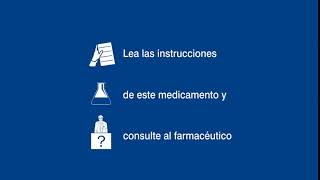 lee las intrucciones de este medicamento y consulte al farmacéutico [upl. by Braeunig]