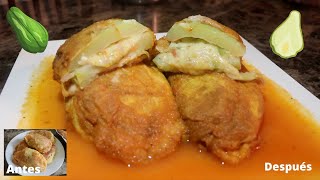 RELLENOS DE GUISQUIL  CHAYOTE CON QUESO😍DELICIA EXCELLENTE PARA SEMANA SANTA🙏 [upl. by Kelley]