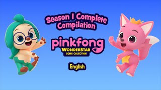 Pinkfong Wonderstar Song Season 1 Complete  Pinkfong wonderstar song  Season 1 [upl. by Aillemac396]