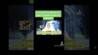 Is protesting ALLOWED in Islam assimalhakeem [upl. by Tace412]