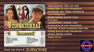 VISHWASGHAAT 1996 ALL SONGS [upl. by Nnaaihtnyc374]