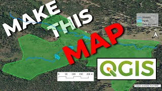 How to Make a Map with QGIS its EASY [upl. by Egduj]