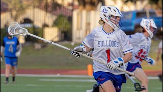 Bryce Hogan Junior Season LSM Highlights Bolles Lacrosse [upl. by Juakn]