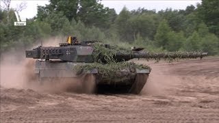 Grantiger Löwe  Panzer der Bundeswehr bei Großübung [upl. by Agripina162]