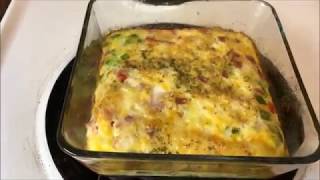 Easy Baked OmeletteStep by Step Tutorial [upl. by Sibell659]