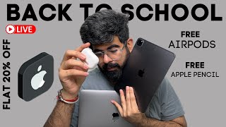 Apple Back to School Offer INDIA 2023  Free AirPods amp Big Discounts  Verify Apple Unidays account [upl. by Eillehs]