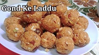 Gond Ke Laddu RecipeNo SugarImmunity Booster RecipeHow to make Gond ke LadduWinter Special [upl. by Mure]