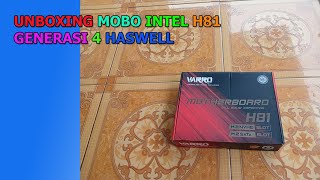 UNBOXING MOTHERBOARD VARRO H81 [upl. by Nilre]