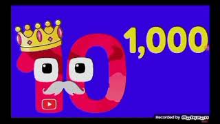 Wonderland numbers grounding in 1 to 105000000 super extendedMy most popular video ever [upl. by Adnawal]