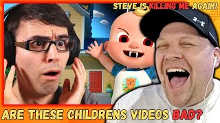 IM DEAD  STEVE TERREBERRY  Nursery Rhymes in Reverse EVIL Messages Hidden Within  Reaction [upl. by Jarietta]