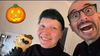 Ines quotkochtquot 👩🏻‍🍳 MumienMinions Mumions zu Halloween 🎃 [upl. by Nannek]