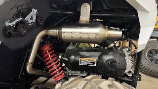 Speedwerx Muffler Comparison  Polaris RZR 200 [upl. by Blus]