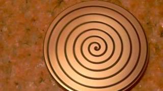 Hypnotic spiral Disc by Jeffery A Krueger [upl. by Nannah]