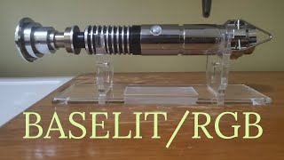 BaselitRGB Lightsaber Fonts and Features Luke Skywalker Saberspro Lightsaber [upl. by Zebada348]