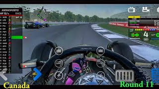 Monoposto 2024 S3 Round 11 Silverstone GrandPrix  Undercut Didnt Work Big Mistake In Wet f124 [upl. by Carmita]