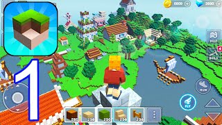 MiniCraft Blocky Craft 2021  Gameplay Walkthrough Part 1 iOS Android [upl. by Jammie]