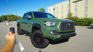 2021 Toyota Tacoma TRD Off Road XP Start Up Walkaround Test Drive and Review [upl. by Lynelle]