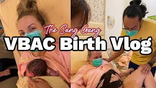 VBAC Birth Vlog RAW amp REAL 2021 in TAIWAN  The Sang Gang [upl. by Phaidra]