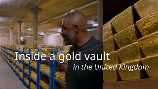 Inside the Bank of Englands gold vaults [upl. by Bambie]