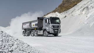 MAN TGS 33500 Tipper Truck 2019 Exterior Interior SlideShow [upl. by Imehon691]